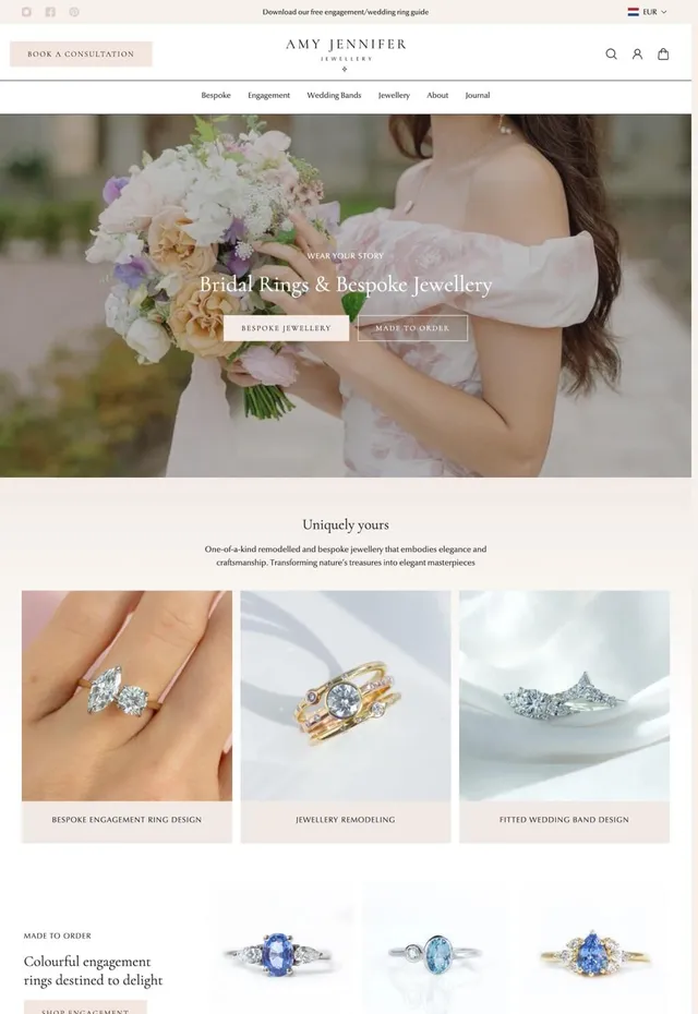 Customer store: Amy Jennifer Jewellery