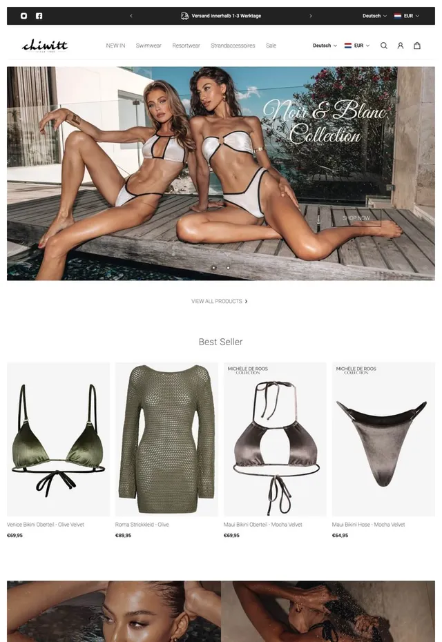 Customer store: CHIWITT