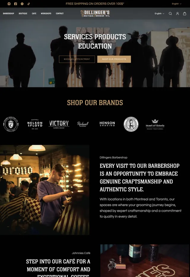 Customer store: Dillinger’s