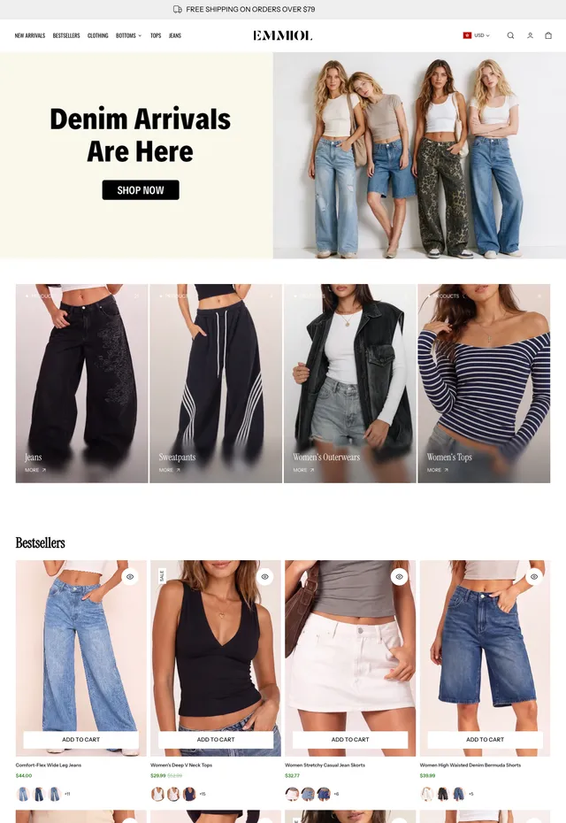 Customer store: EMMIOL