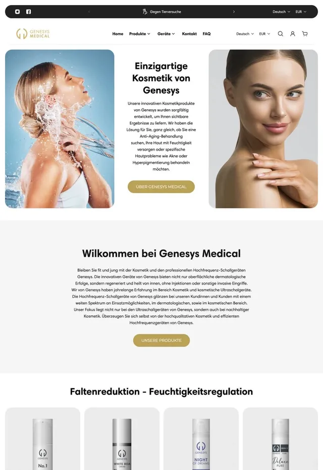 Customer store: Genesys Medical