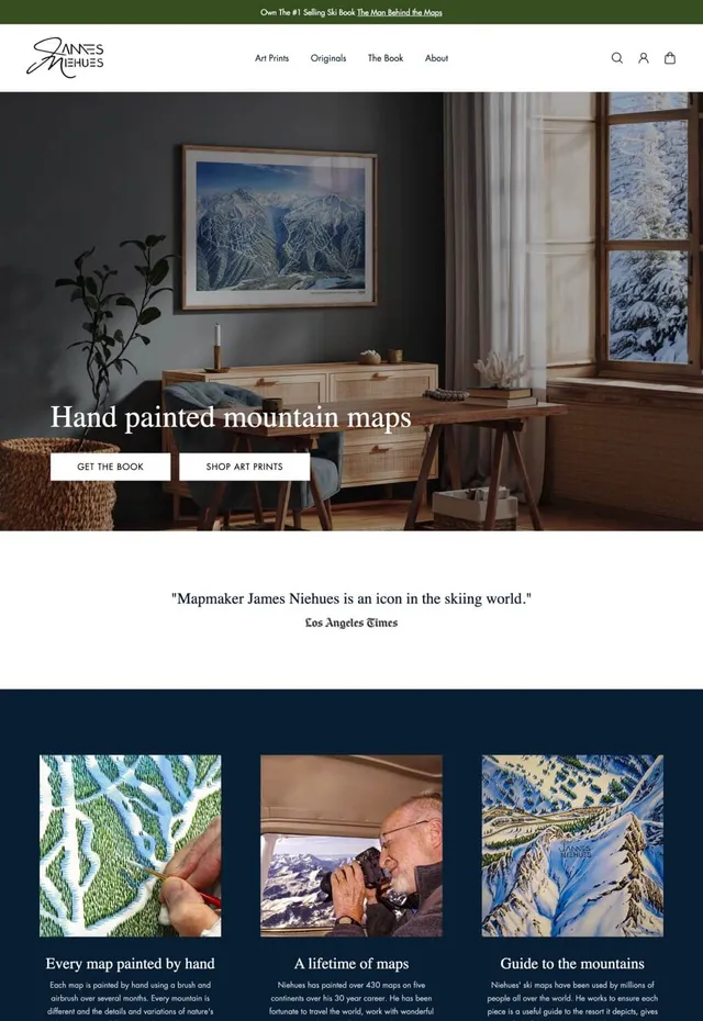 Customer store: JAMES NIEHUES
