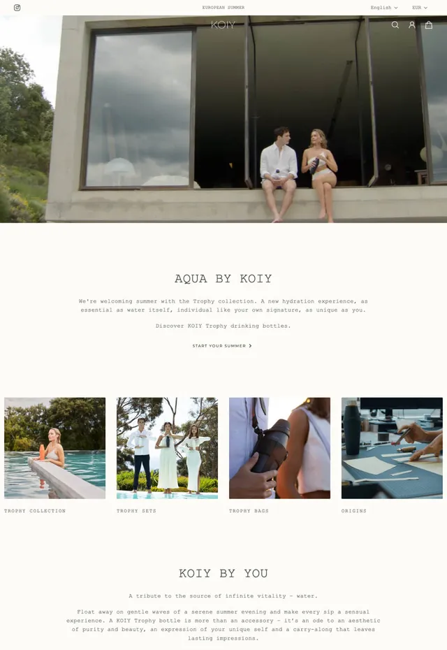 Customer store: KOIY