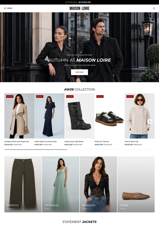 Customer store: Maison Loire