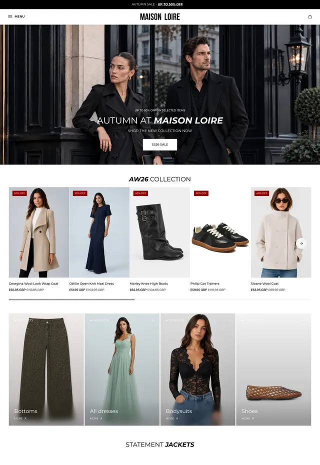 Customer store: Maison Loire