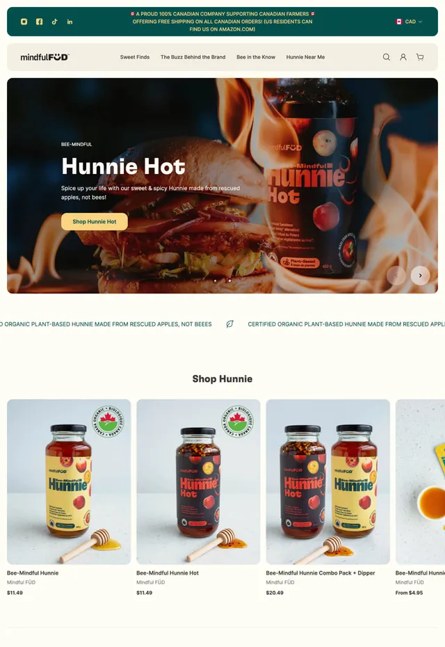 Customer store: Mindful FÜD