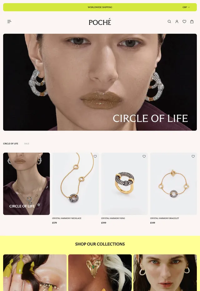 Customer store: POCHÉ