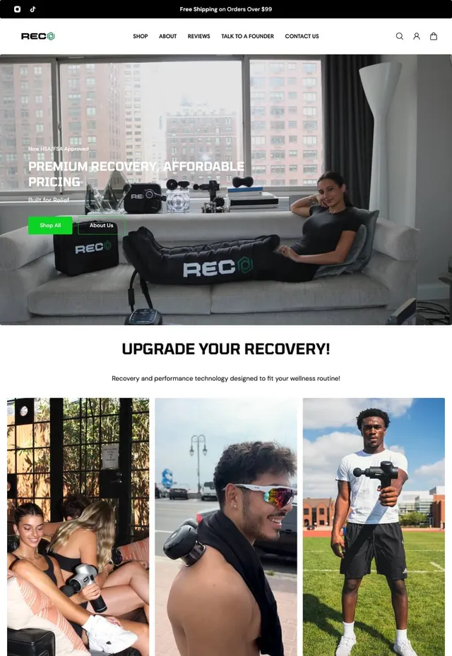 Customer store: RECO