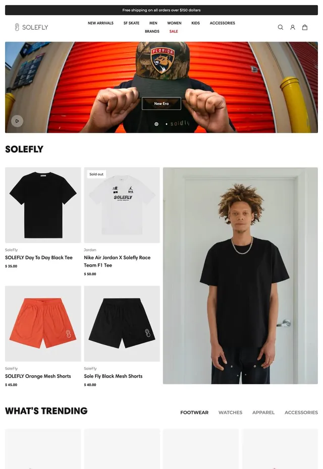 Customer store: SoleFly