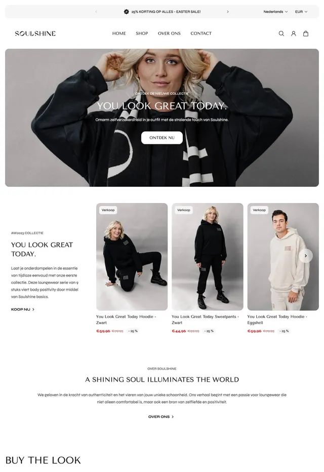 Customer store: Soulshine