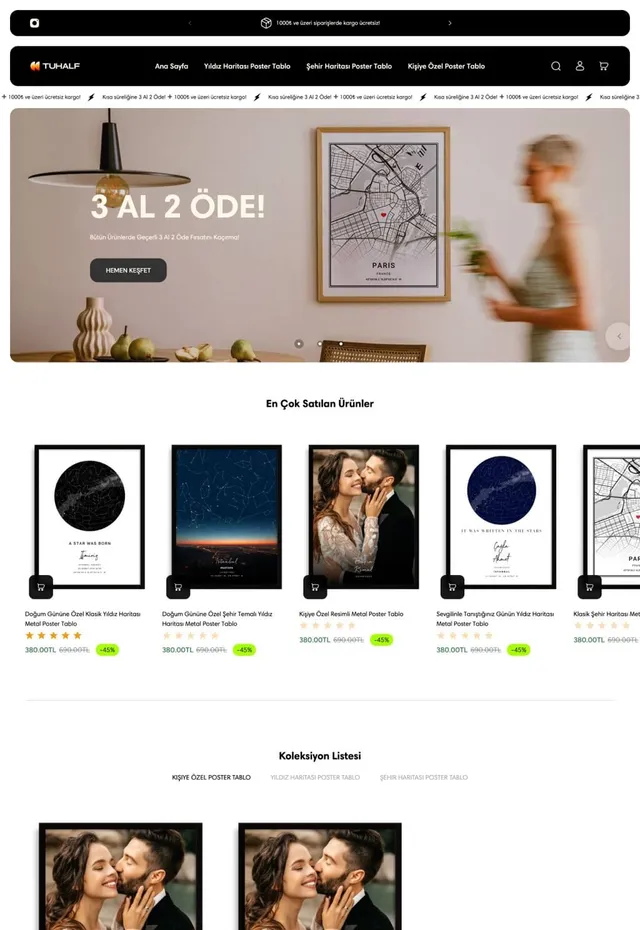 Customer store: Tuhalf