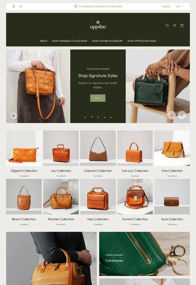 Customer store: Uppdoo