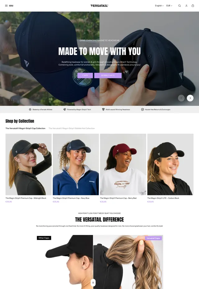Customer store: Versatail